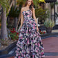 floral prom dress