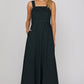 Contrast Maxi Dress