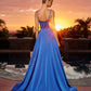 satin prom dress