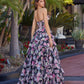 floral prom dress