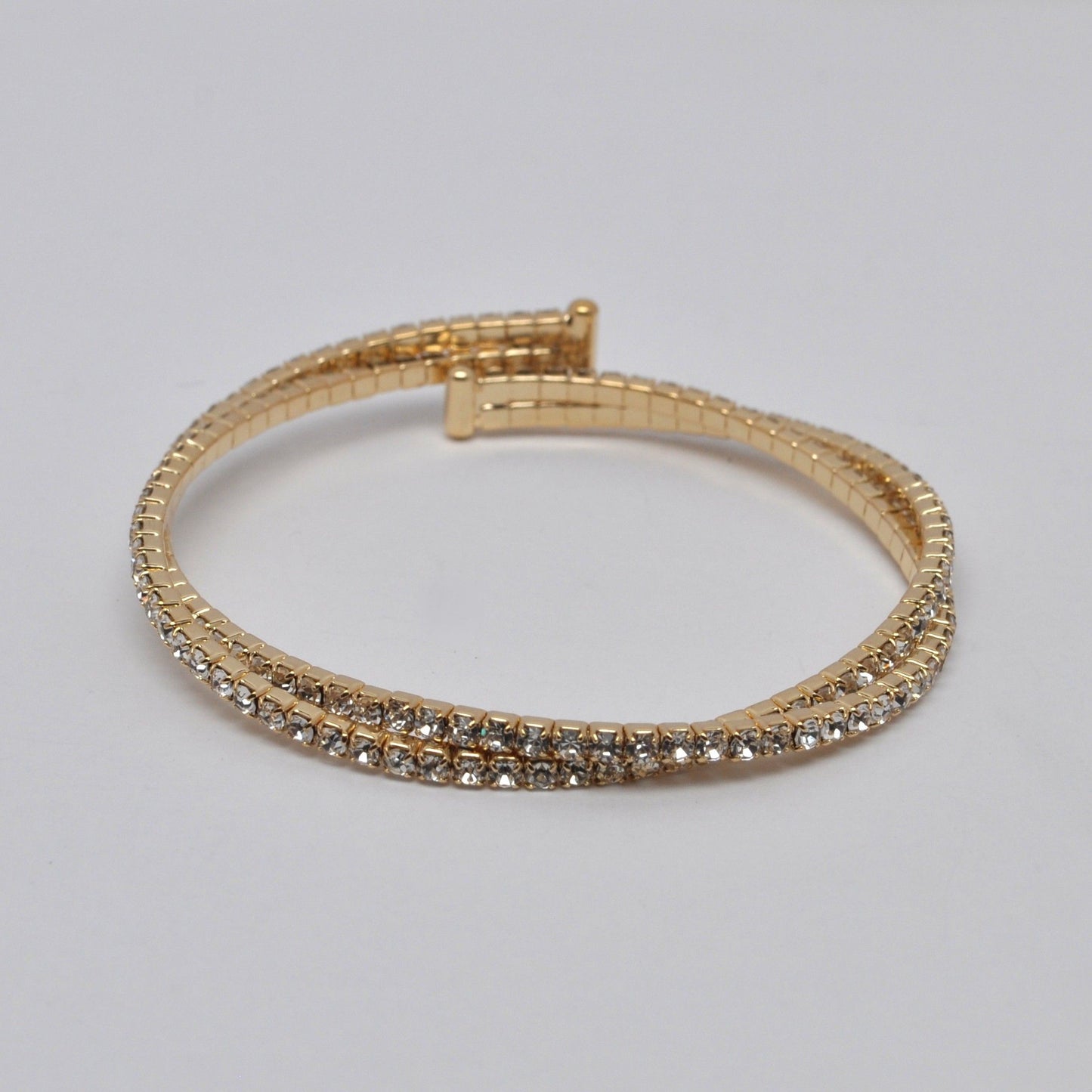 Twisted Crystal Bracelet