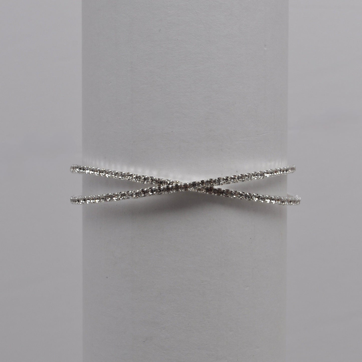 X Shaped Cuff Bracelet