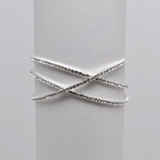 Criss Cross Cuff Bracelet