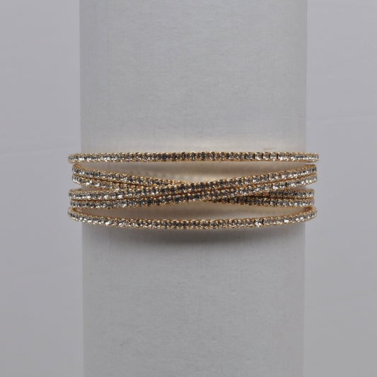 Crossover Cuff Bracelet