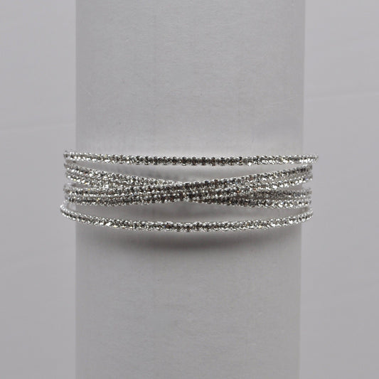 Crossover Cuff Bracelet
