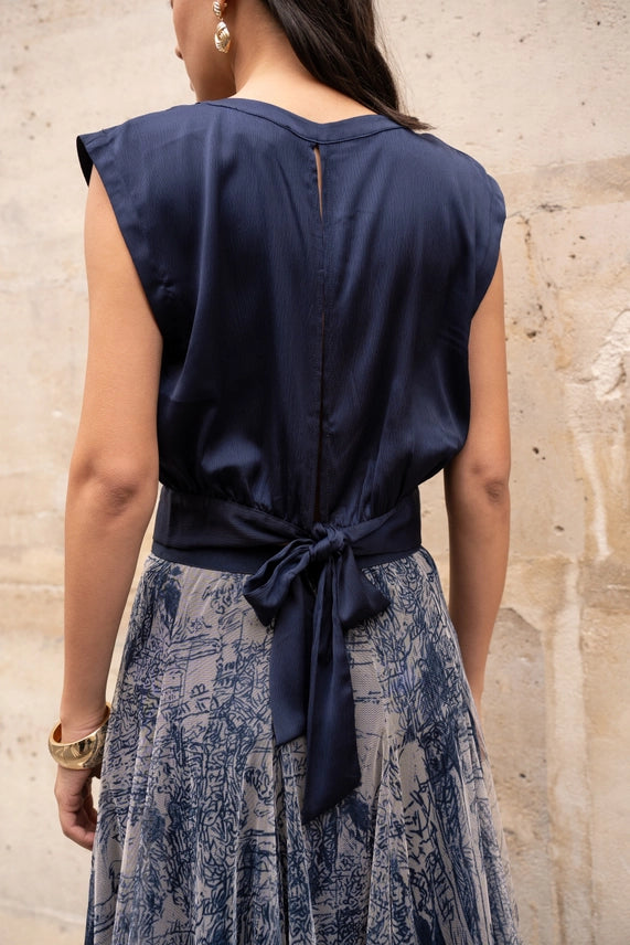 Maguie Back-Tie Top