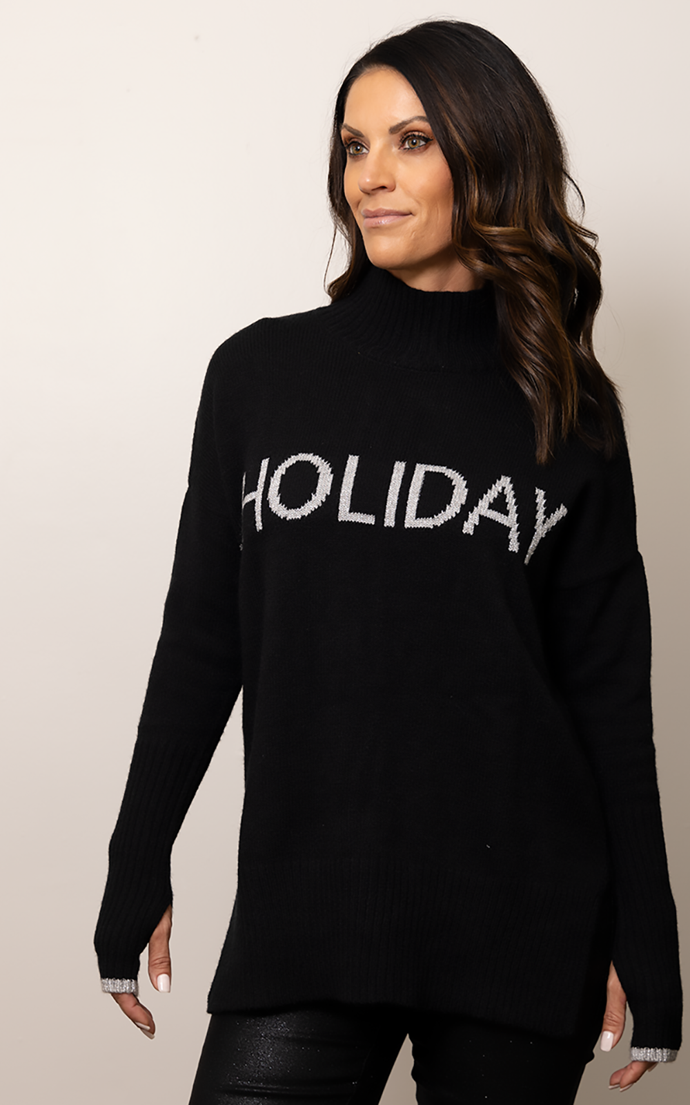 HOLIDAY GRAPHIC SWEATER