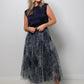 Toile De Jouy Tulle Skirt