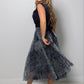 Toile De Jouy Tulle Skirt