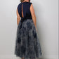 Toile De Jouy Tulle Skirt