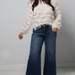 Textured Fringe Blouse