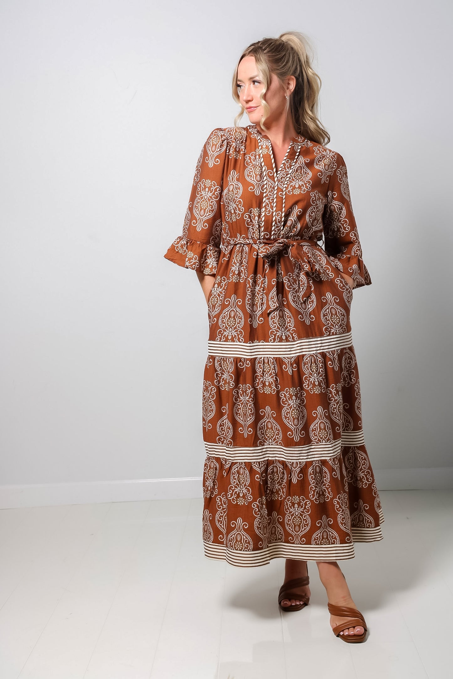 Tiered Maxi Dress