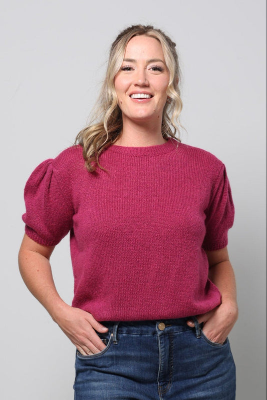 Liliana Fluffy Puff Knit