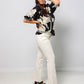 Peony Print Blouse