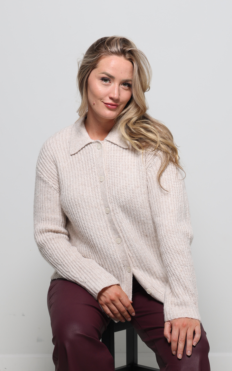 Lennie Button Up Sweater