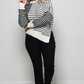 Monochrome Stripe Sweater
