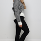 Monochrome Stripe Sweater