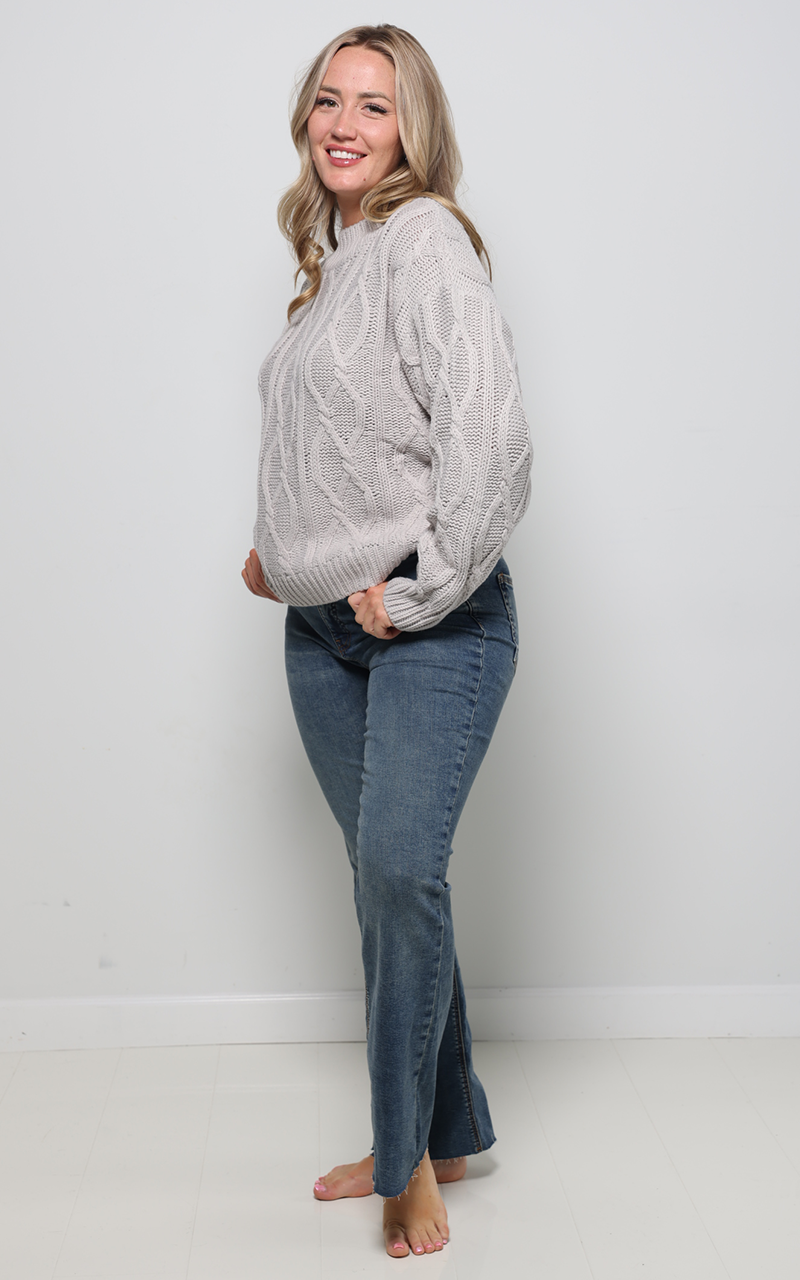 Cozy Cable Knit Sweater