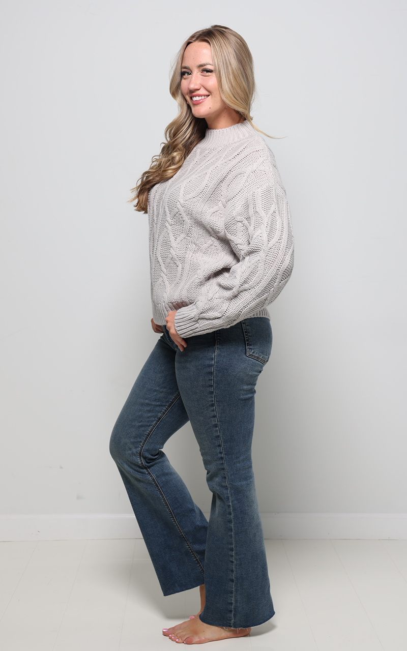 Cozy Cable Knit Sweater