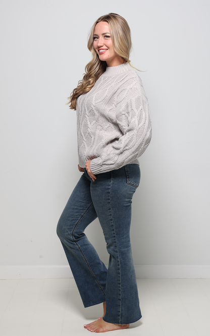 Cozy Cable Knit Sweater