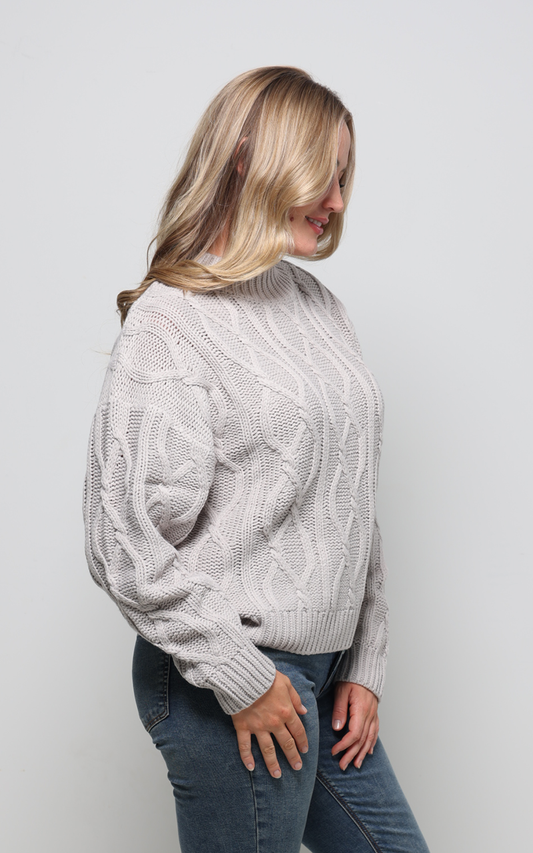 Cozy Cable Knit Sweater