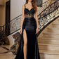 Bellamy Satin Corset Prom Dress