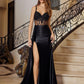 Bellamy Satin Corset Prom Dress