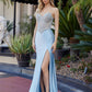 Prom Dress with Sweetheart Stoned Bodice