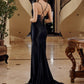 Long Sweetheart Neckline Prom Dress with Spaghetti Straps