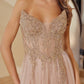 Aline prom dress