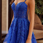 Fit and Flare Prom Dress with Sweetheart Neckline
