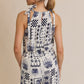 ABSTRACT PRINT JUMPSUIT-200 RTW ONEPIECE - LONG-FORMAL SOCIETY