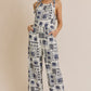 ABSTRACT PRINT JUMPSUIT-200 RTW ONEPIECE - LONG-FORMAL SOCIETY