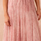 Rose Toile De Jouy Tulle Skirt
