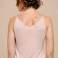 Lexi Shiny Tank Cami - Pink