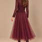 Amber Slim Fit Tulle Skirt