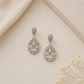 Clear/Silver Pave Earring