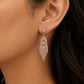 Crystal/Rose Gold Tassel Earring
