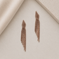 Crystal/Rose Gold Tassle Earring
