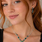 2 pc Crystal Emerald Set