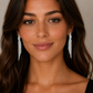 Silver Tassel Earring