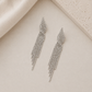 Silver Tassel Earring