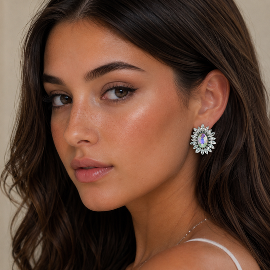 AB Crystal Earring