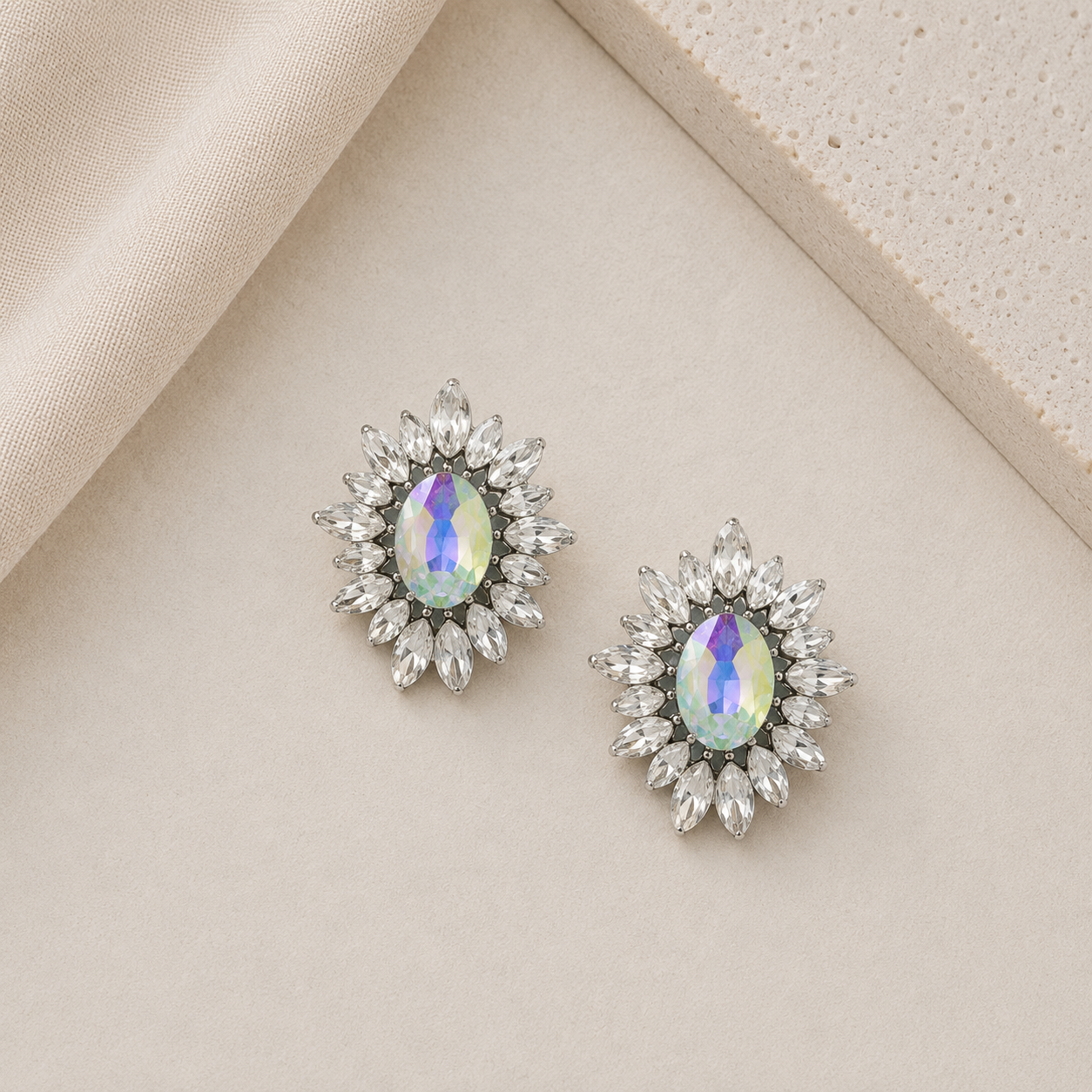 AB Crystal Earring