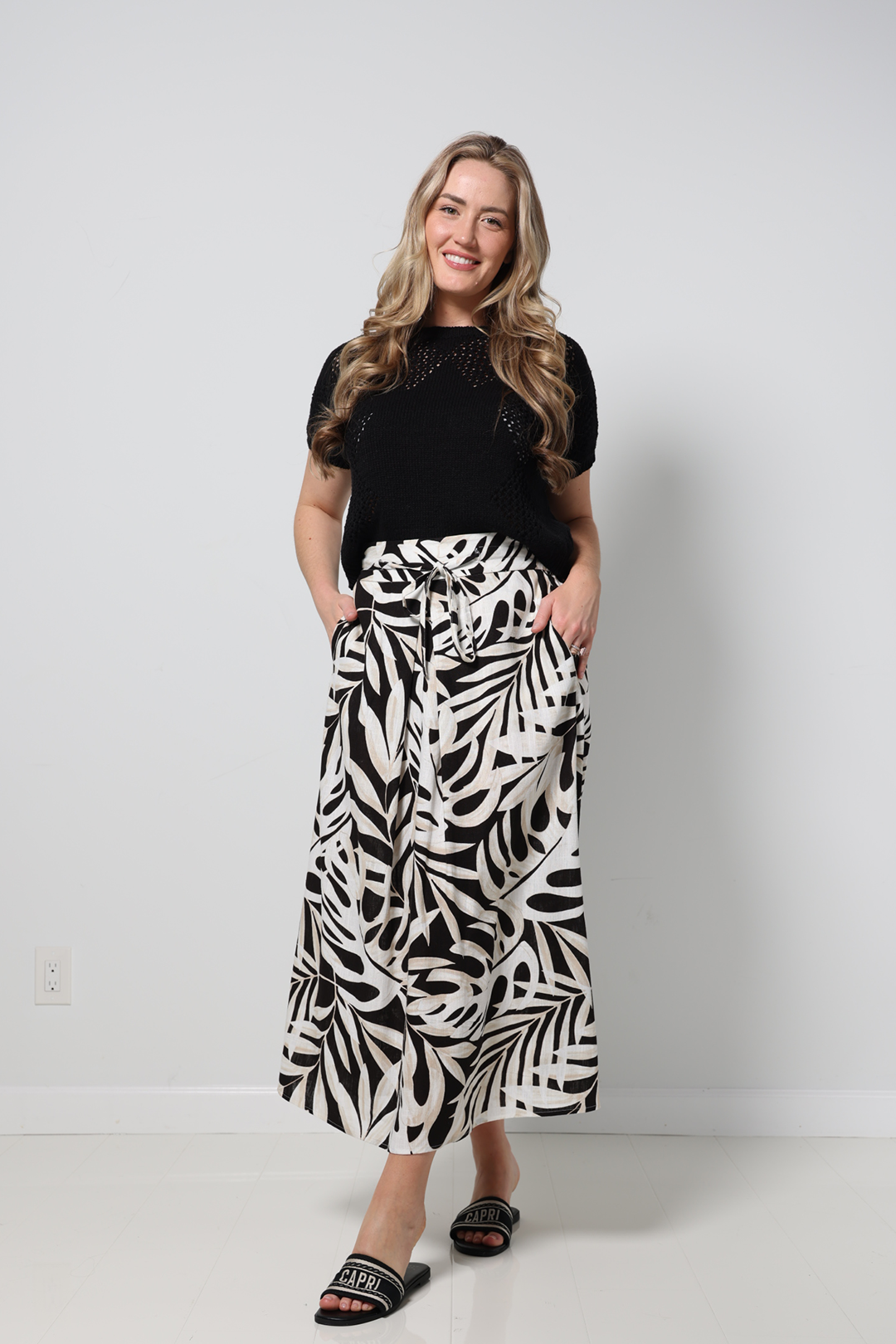 Cheyenne Floral Skirt-420 RTW BOTTOM - SKIRT-FORMAL SOCIETY