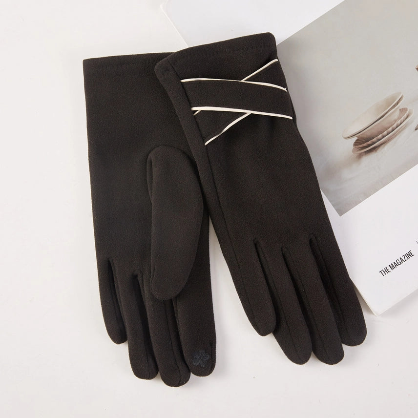 Crisscross Cozy Winter Gloves