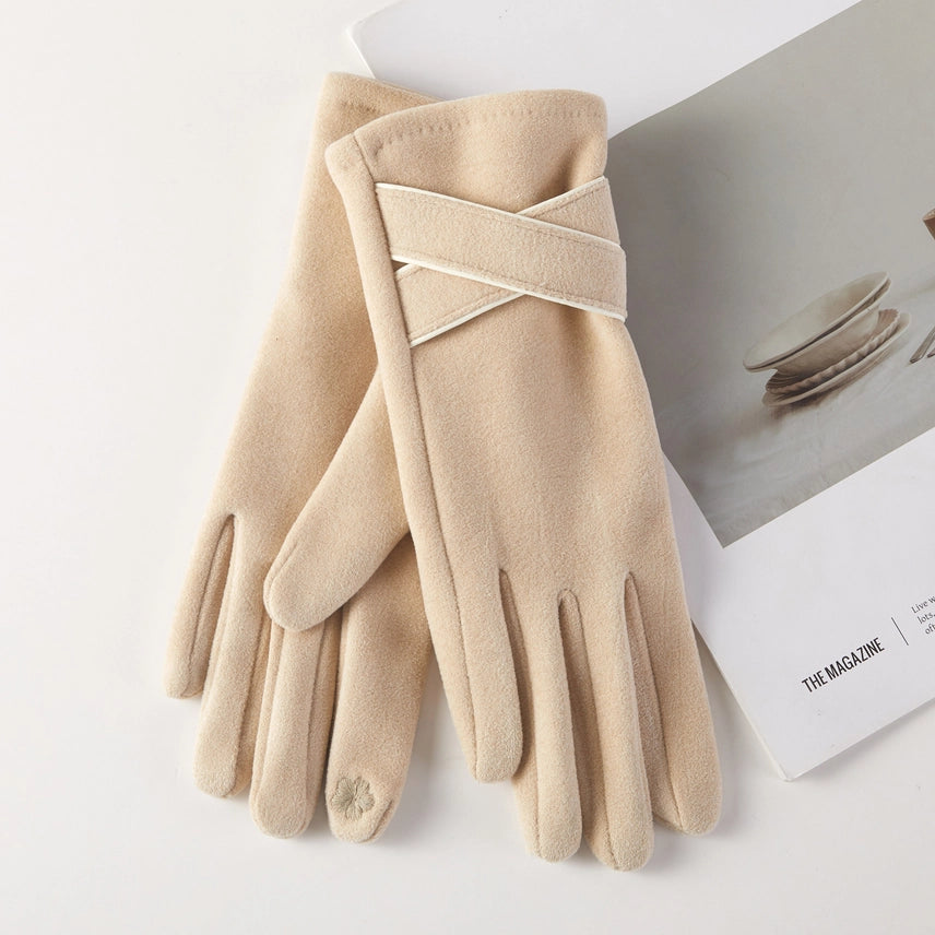 Crisscross Cozy Winter Gloves