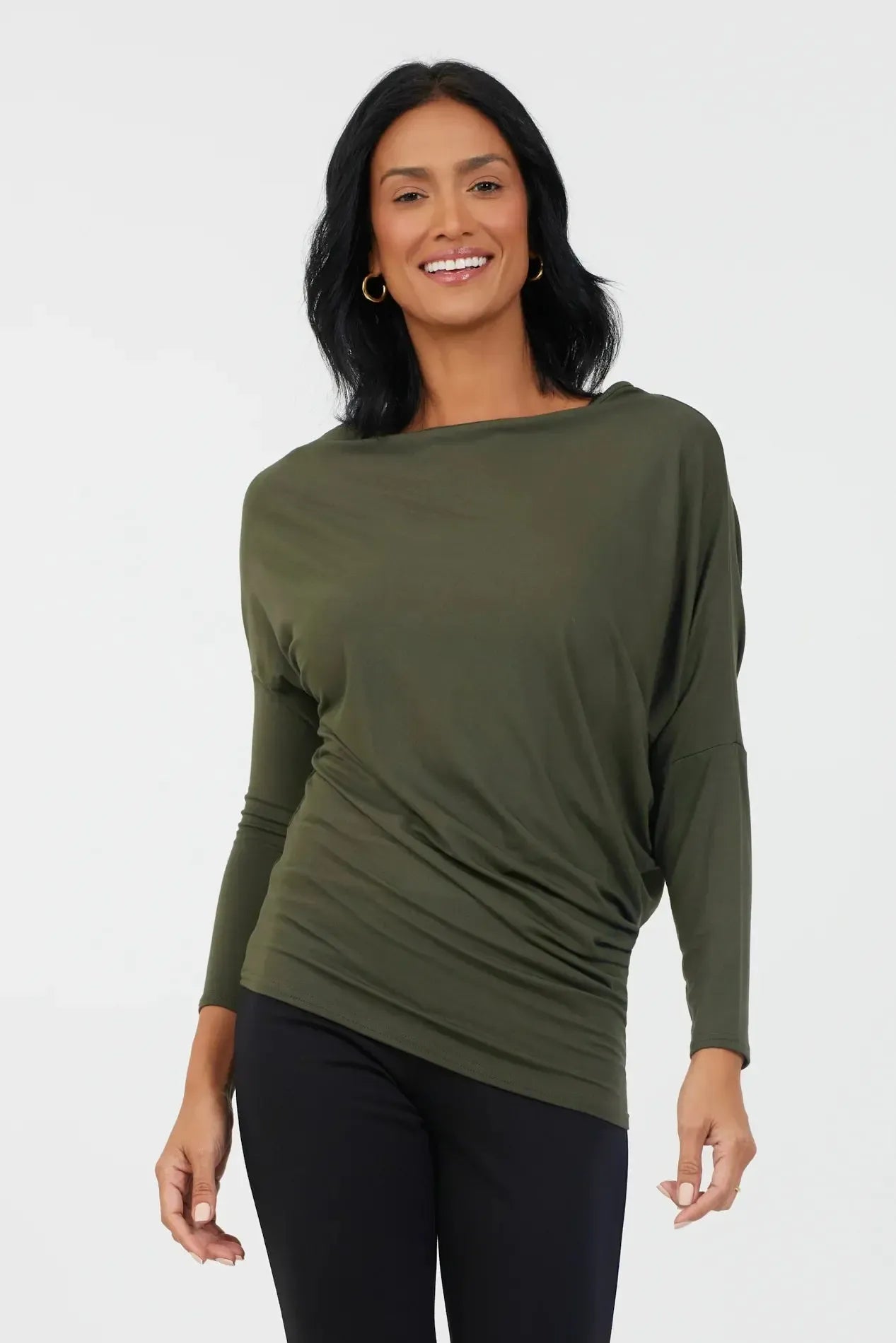 Delaney Asymetric Top-300 RTW TOP - LONG SLEEVE-FORMAL SOCIETY