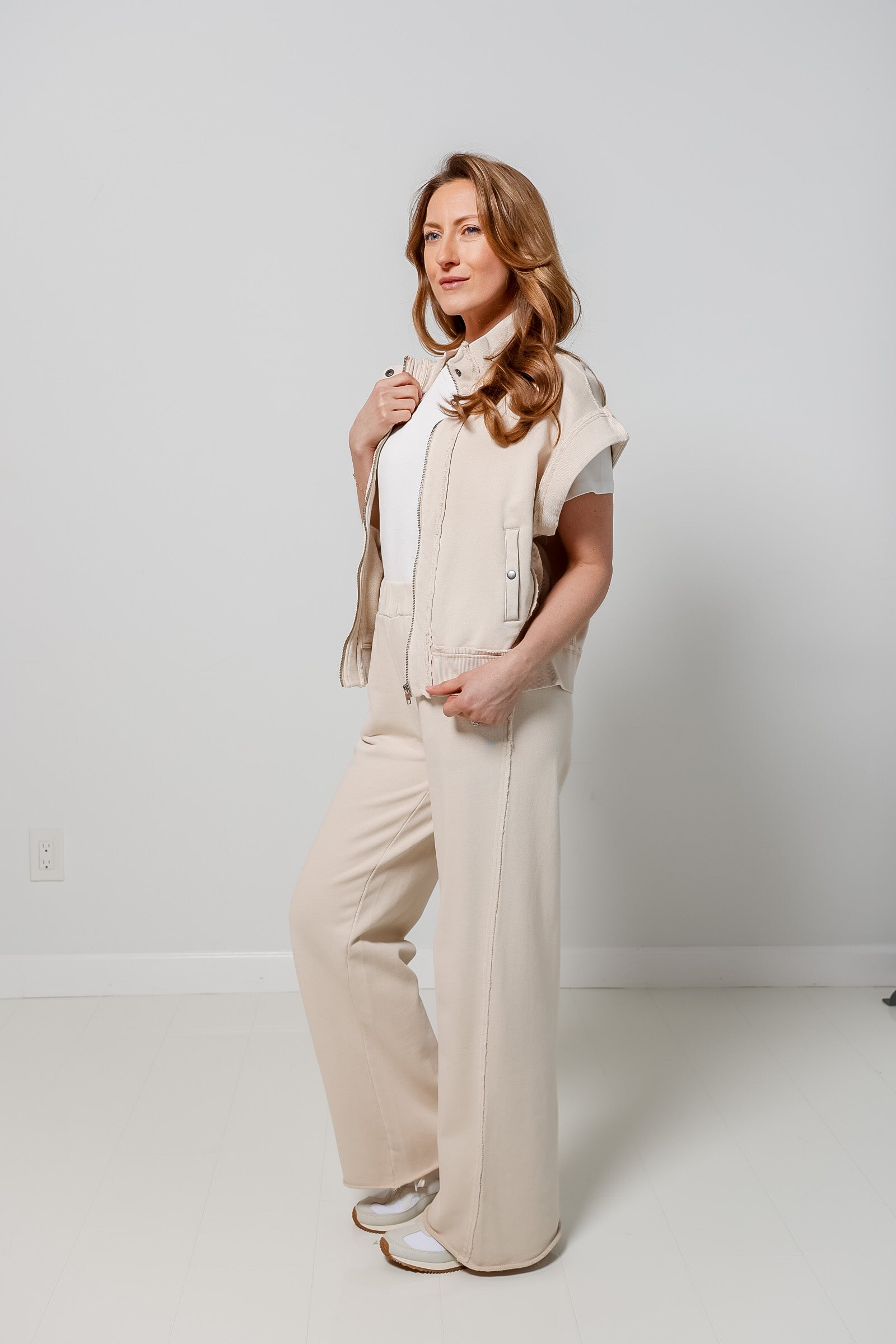 Elan Zipper Top-201 RTW OUTERWEAR-FORMAL SOCIETY