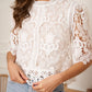 Eleanore Short Sleeve Lace Top